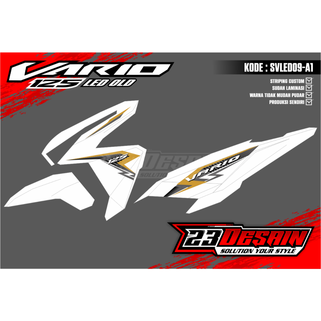 striping vario 125 led old malaysia striping vario new striping click malaysia sticker malaysia vari