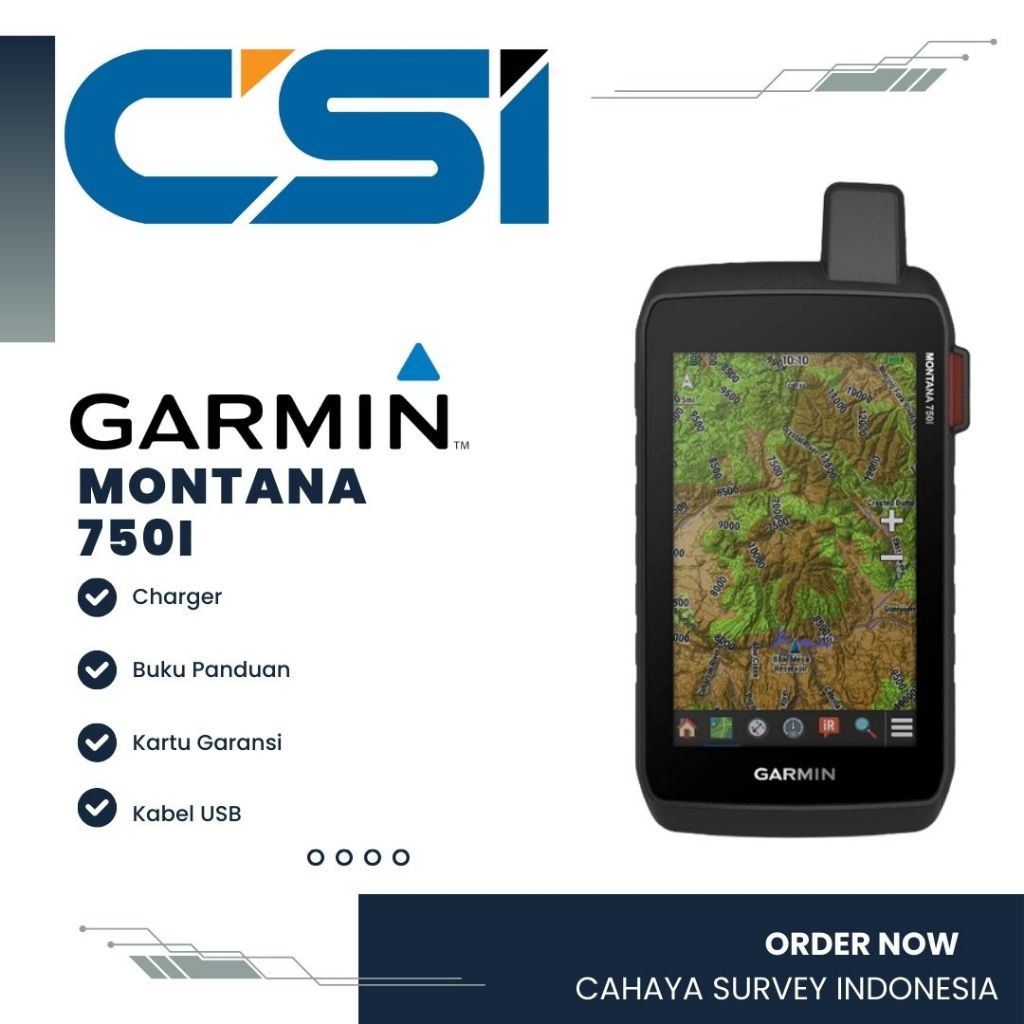 Garmin GPS Map Montana 750i with inReach Technology Camera 8 Mp