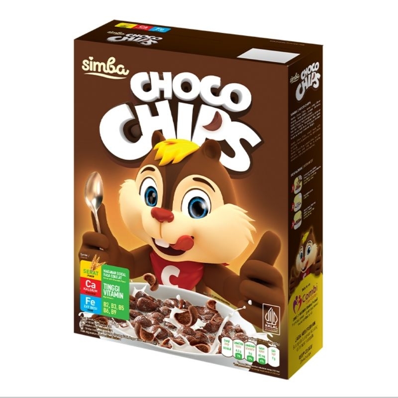 

Simba Choco Chip Sereal Coklat 150 g