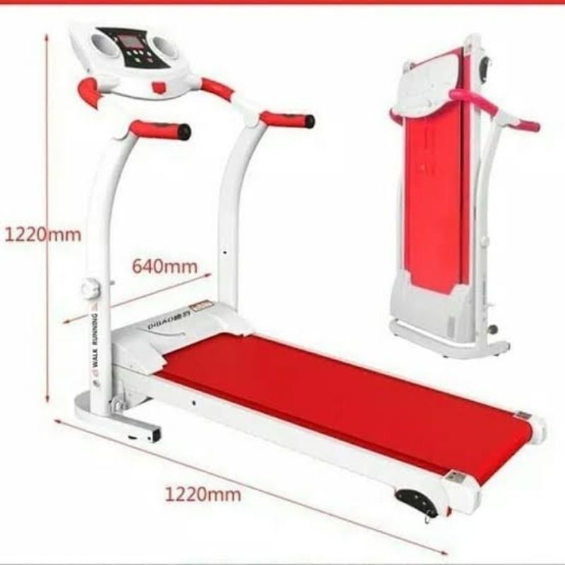 Tredmill Listrik 2.0 Mesin Lari/Treadmill Elektrik /Olahraga /Gym Fitness Cardio/Mesin Alat Lari Ola