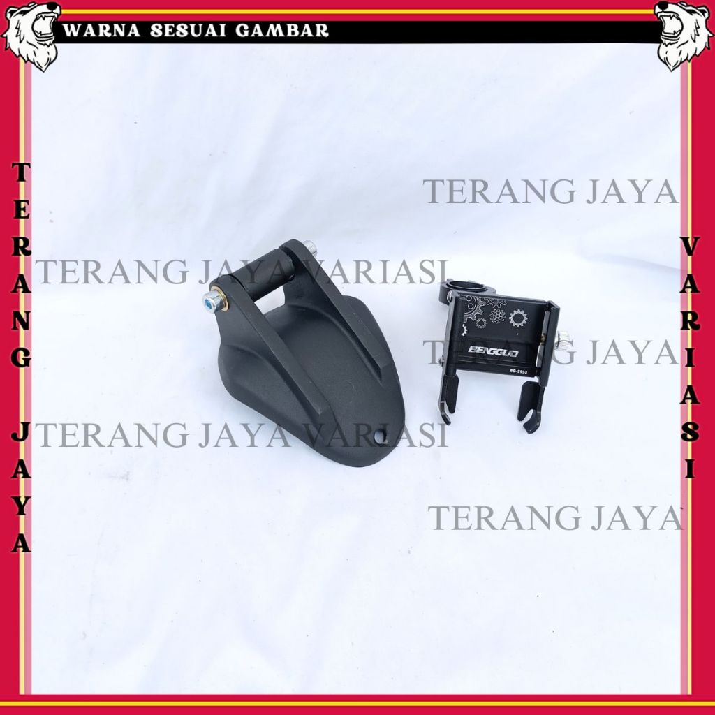 PAKET HOLDER GPS HP NMAX TURBO NMAX NEO S NMAX NEW 2024 PHONE HOLDER BG ALUMUNIUM STANG MOTOR BRAKET