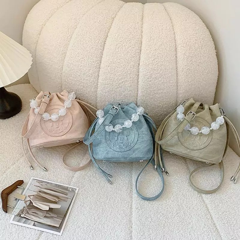 Tas Selempang Wanita Bucket Bag Damaitu Hand Bag Import Korean Style