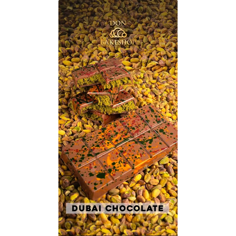 

VIRAL !! Coklat Dubai Donbakeshop Kunafa Pisstacio ..