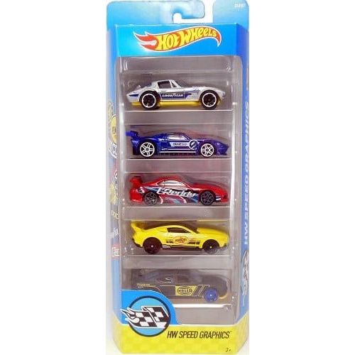 Hot wheels 5 Gift Pack HW Speed Graphics Supra