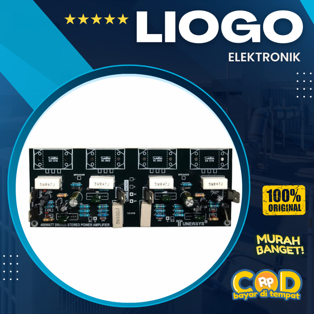 Kit Driver Power 400W Sanken Stereo Tunersys 400 Watt PD SK