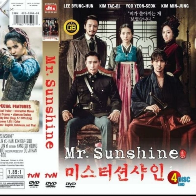 KASET FILM SERIAL SERI KOREA MR SUNSHINE LENGKAP FULL EPISODE 4 DISC END-KASET FILM DRAKOR TERBARU