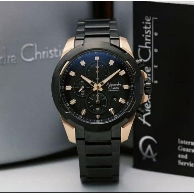 jam tangan Alexandre christie original 6523MC