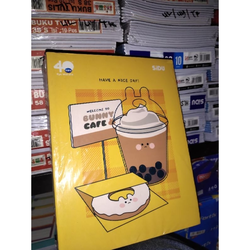 

(RT) BUKU TULIS SIDU 58 1 PACK ISI 10 PCS