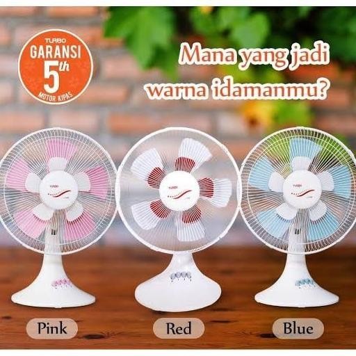 Kipas Angin Turbo CFR1082 DESK FAN 12"