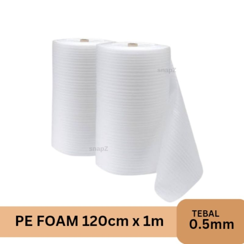 

BUSA PE Foam Sheet Wrapping | Tebal 0,5mm - 1mm - 2mm (HARGA PER METER)