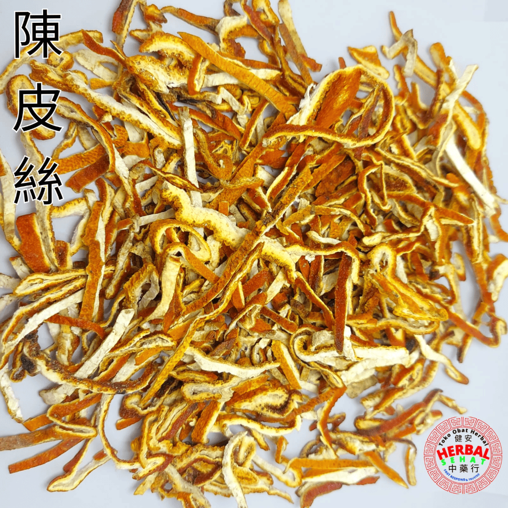 

Premium Chen Pi Si 50 Gram 陈皮丝 Orange Peel / Teh Kulit Jeruk Import Fresh Original