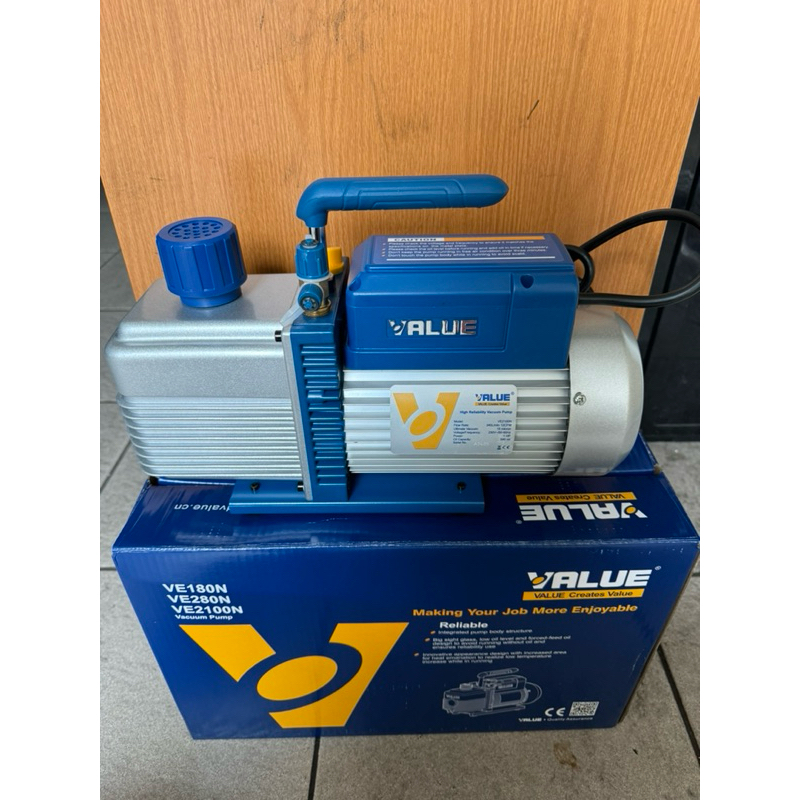 VACUUM PUMP VALUE VE2100N 1HP 2 STAGE | VACUUM PUMP VALUE VE2100 1PK 2STAGE