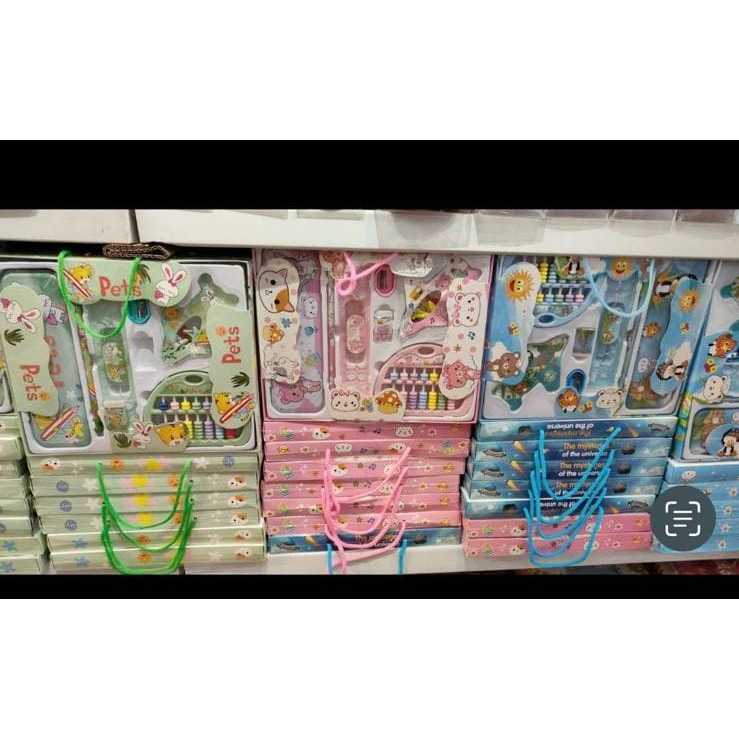 

ATK peralatan sekolah anak SD dan SD peralatan set sekolah paketan cocok buat kado