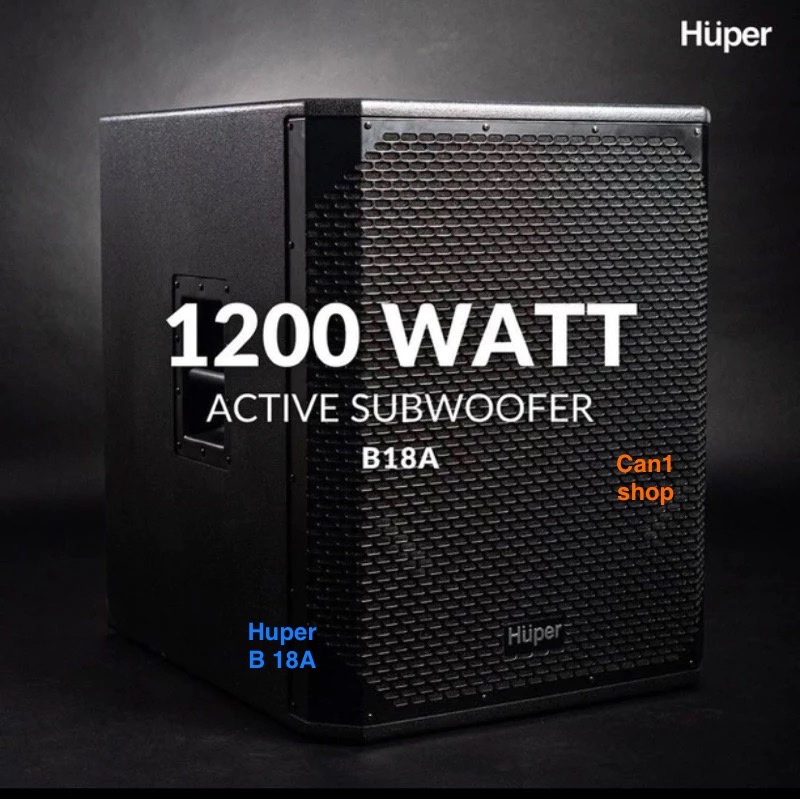 Subwoofer Aktif 18 Inch HUPER B18-A / B18A Original Garansi Resmi