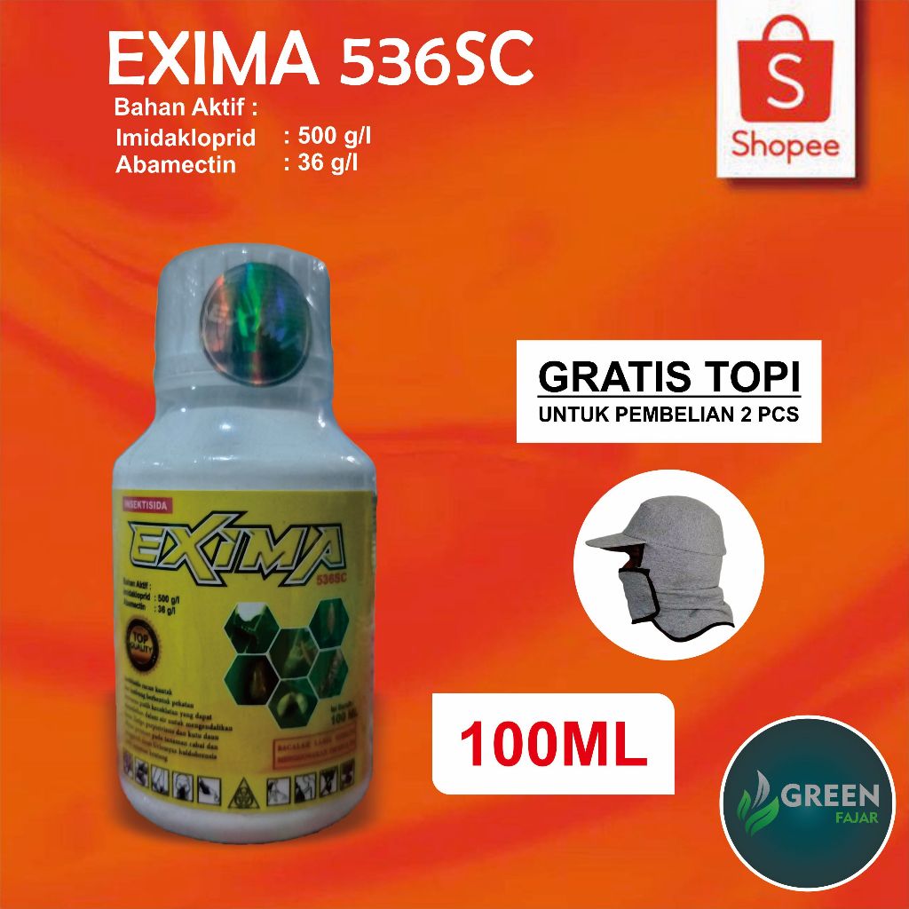 EXIMA 536SC 100ML INSEKTISIDA B.A IMIDAKLOPRID/ABAMECTIN