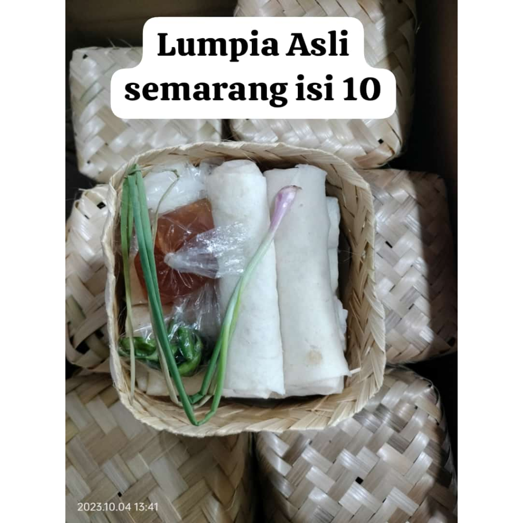 

Lumpia semarang isi 10pcs (frozen)