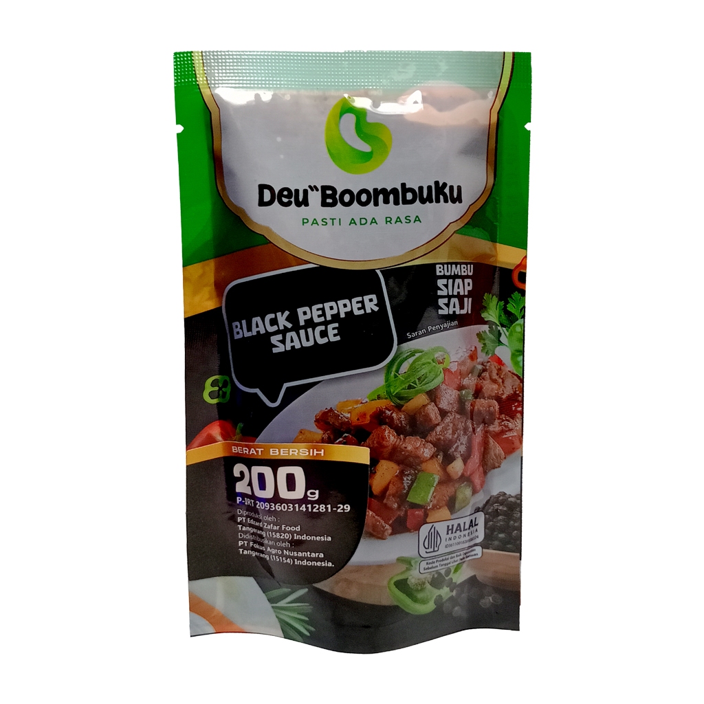 

Saus Black Pepper - Bumbu Lada Hitam - Saus Lada Hitam - Black Pepper Sauce Deu"Boombuku