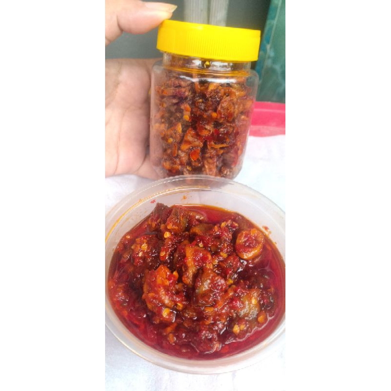 

Paket hemat bundling sambal cumi dan paru 400gram