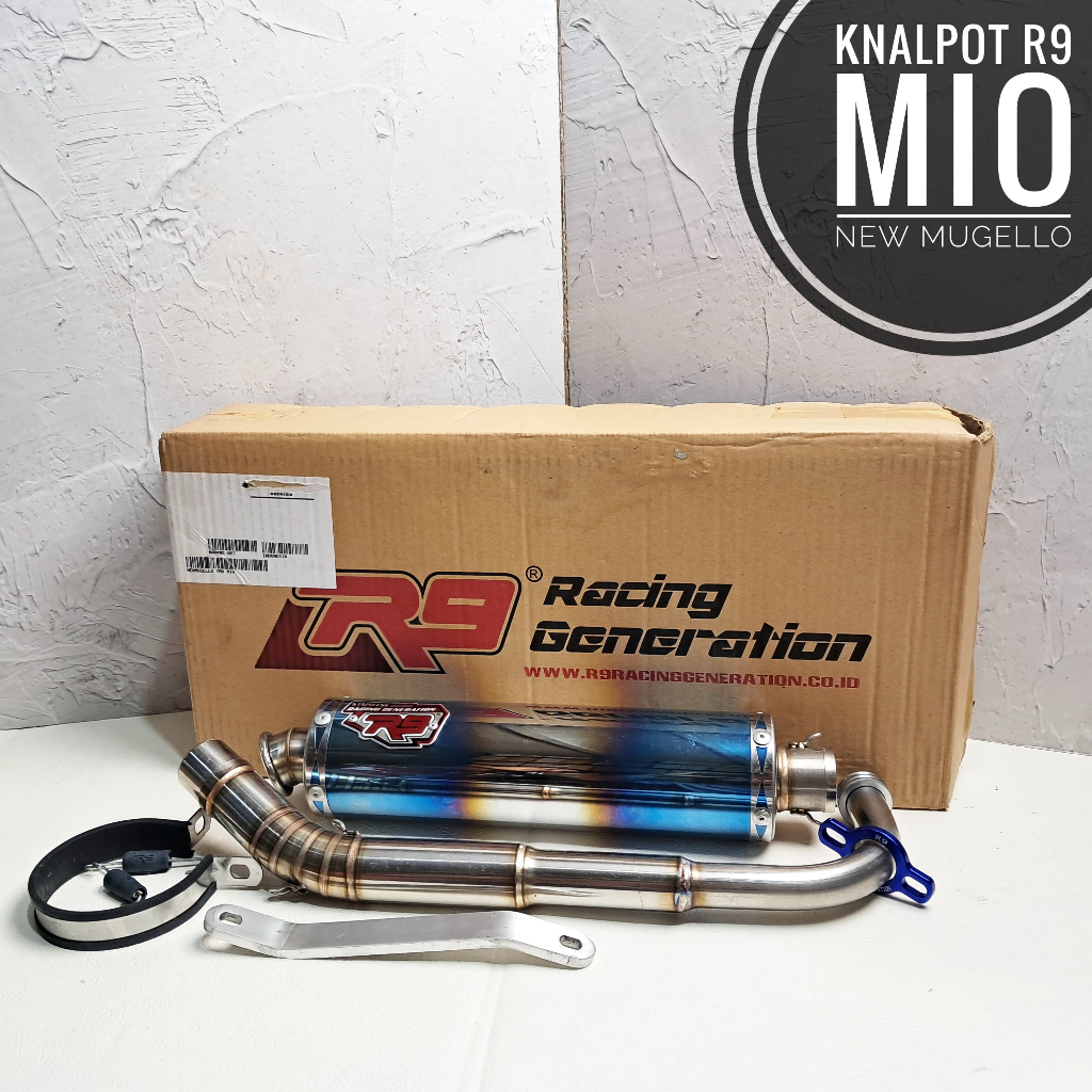 Knalpot R9 MIO Sporty New Mugello