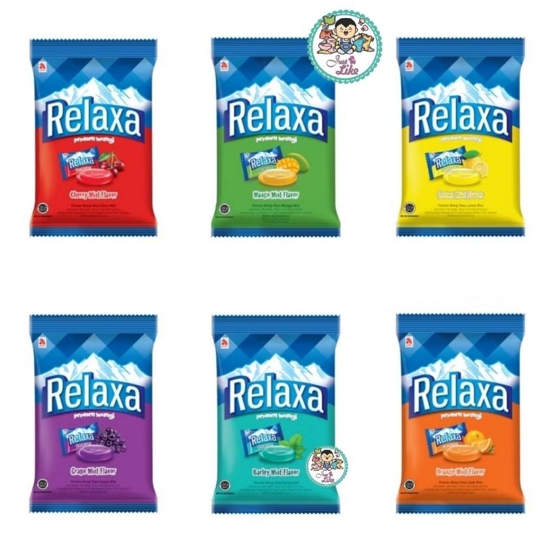 

Permen Relaxa Mint 125gr. (50pcs×2,5gr.) 6 varian rasa