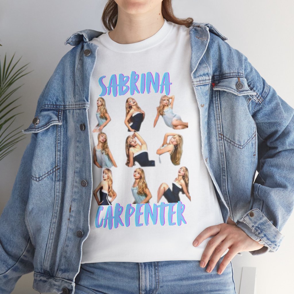 Kaos Musik Vintage Sabrina Carpenter || Kaos Distro Musik
