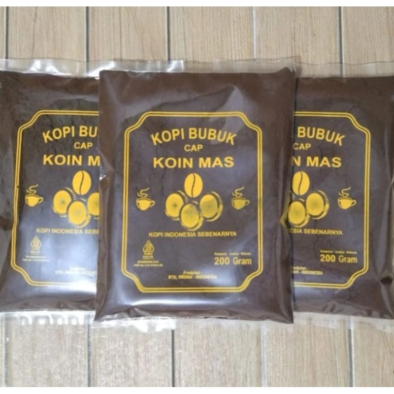 

KOPI CAP KOIN MAS ENAK MURAH - 200 GRAM