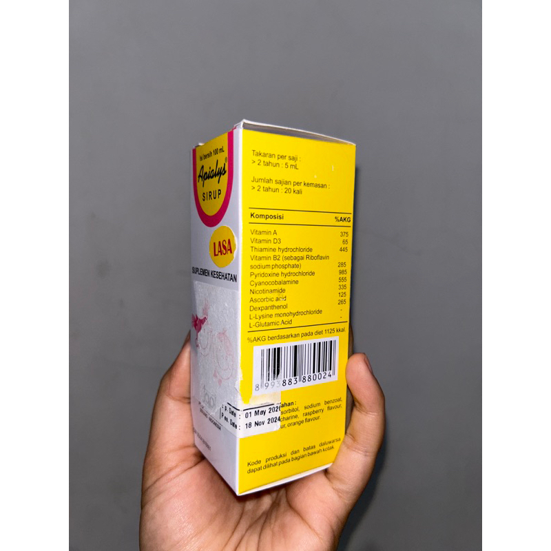Vitamin Apialys Sirup untuk Anak