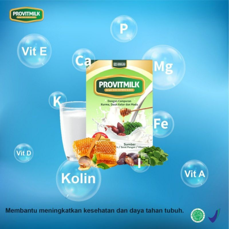 

Susu Kambing Etawa Plus Herbal BPOM Provitmilk 200 gr