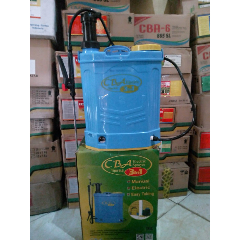 Pompa sprayer elektrik/manual CBA