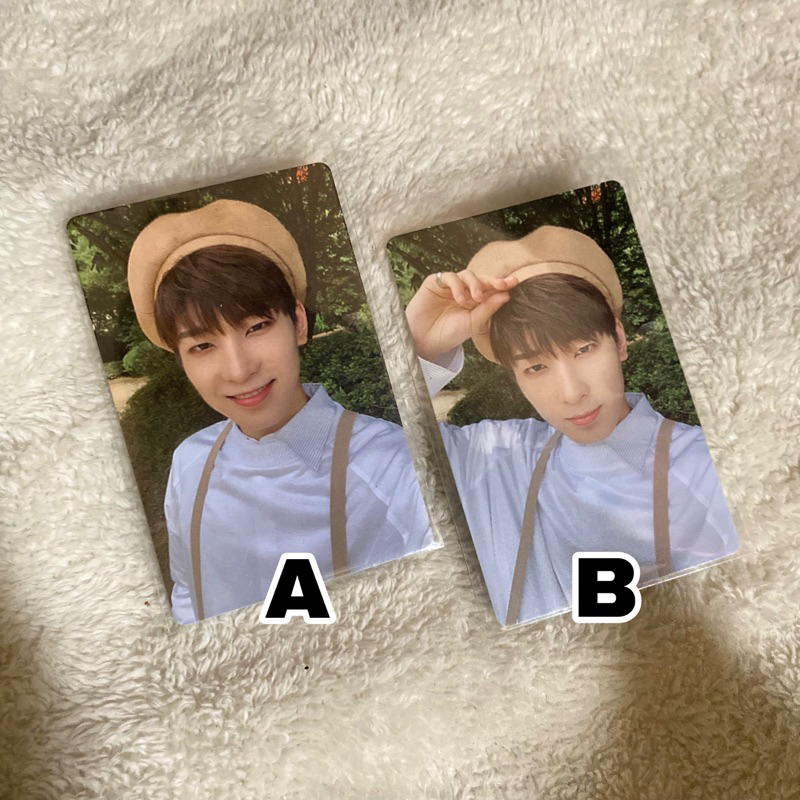 SEVENTEEN - Photocard Wonwoo An Ode Hope Topi Beret Pc Baret