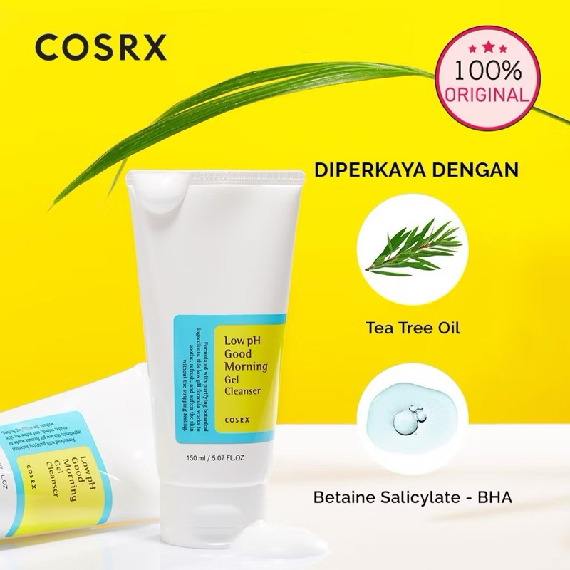 COSRX Good morning Low PH cleanser 100ml|facial wash COSRX