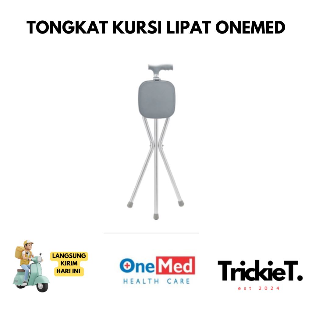 Tongkat Kursi Lipat Onemed