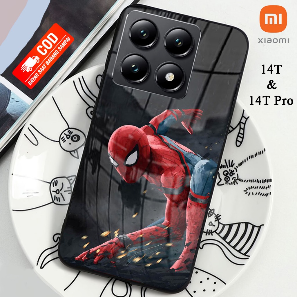 Softcase Kaca XIAOMI 14T & XIAOMI 14T PRO  - Case Handphone XIAOMI 14T & XIAOMI 14T PRO [T56]