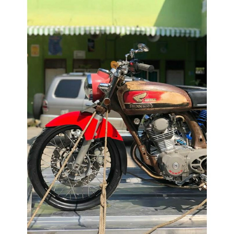 Polet tangki cb100 stiker tangki cb100 k2 decal tangki cb100 k2 tangki cb original look