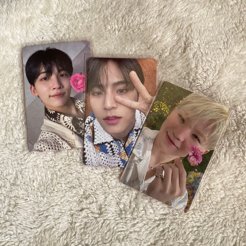 SEVENTEEN - Photocard PC Mingyu Jeonghan Woozi - SECTOR17 Face The sun FTS Ray