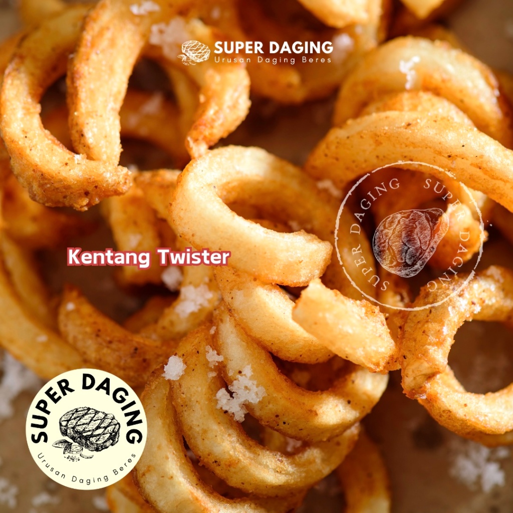 

Kentang Twister (Curly Fries) - Super Daging Malang