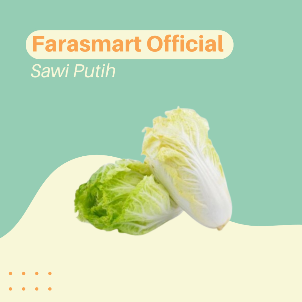 

Sawi Putih Fresh 500gr / 1kg [ Instant/Sameday ]