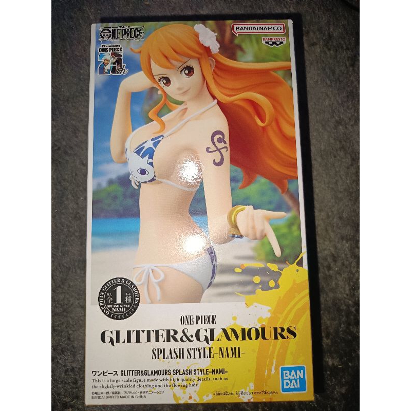 Glitter & Glamours Figure - Nami Splash Style