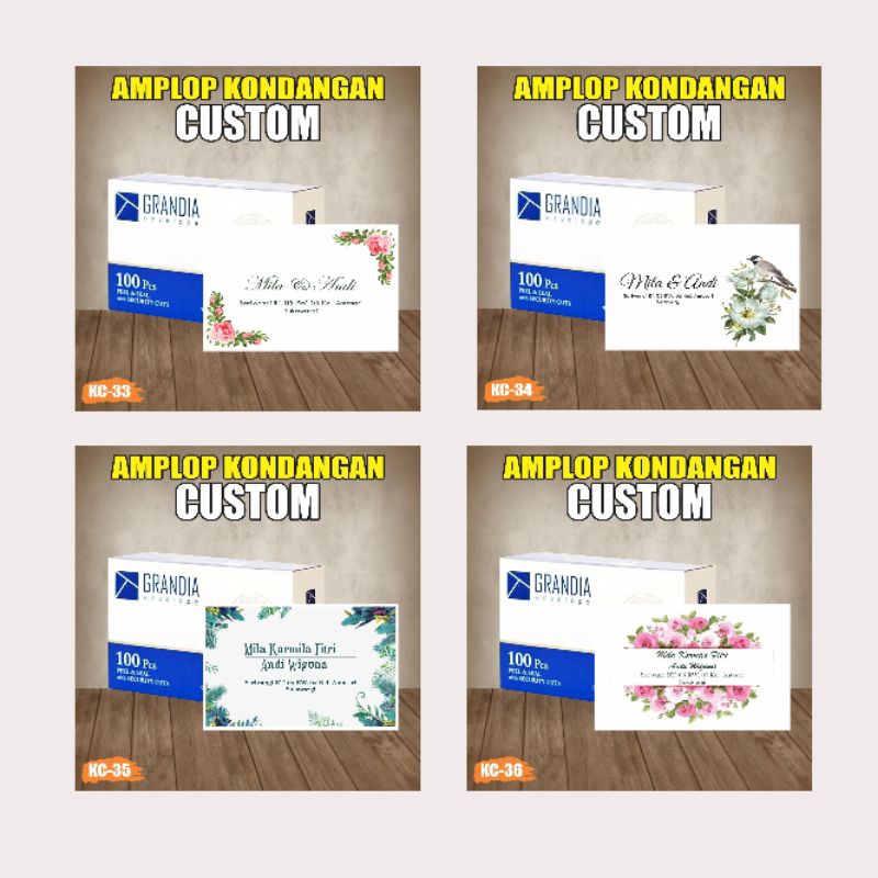 

Amplop Kondangan / Amplop Sumbangan / Cetak nama amplop / Amplop custom / Per 100 pcs