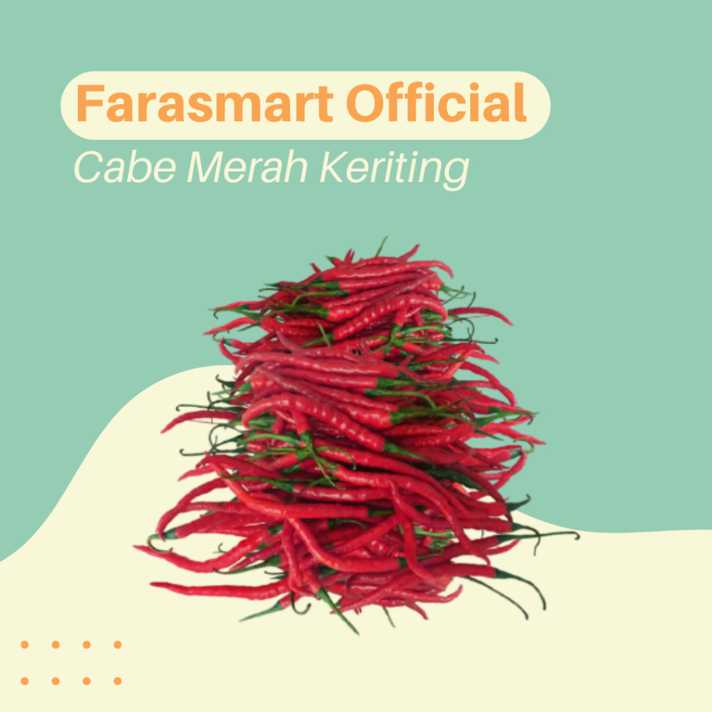 

Cabe Merah Keriting Fresh 500gr / 1kg [ Instant/Sameday ]