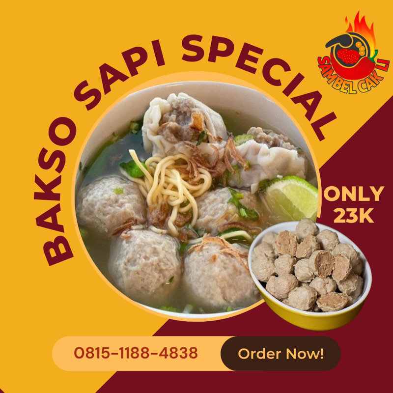 

BAKSO DAGING SAPI ASLI