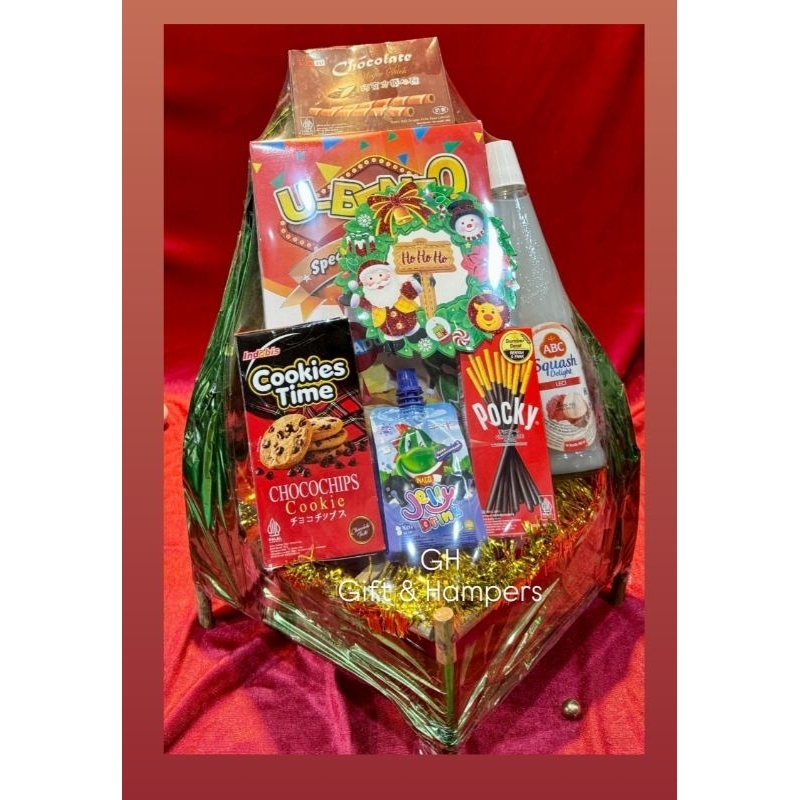 

HAMPERS NATAL PARSEL TAHUN BARU KADO GIFT SET PARCEL SNACKS HADIAH