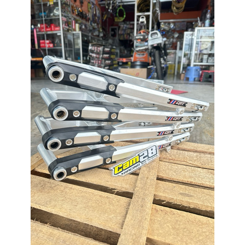 Swing arm ninja r ss qtt hexagonal silver