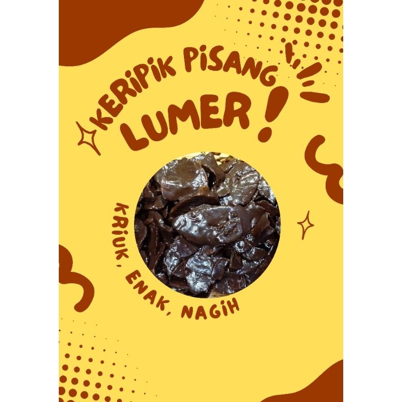 

Keripik pisang coklat lumer By Ruka | Berat 150 gr | UK 500 ml