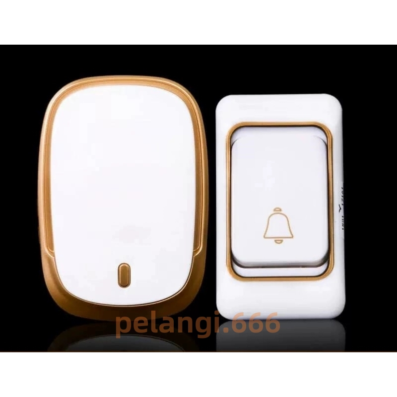 Bel Rumah Tanpa Kabel / Bel Rumah Wireless / Door Bell Pintu 1 Receiver / Doorbell