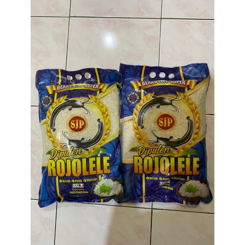 

BERAS PREMIUM ROJOLELE BIRU KEMASAN 5 LITER BERKUALITAS