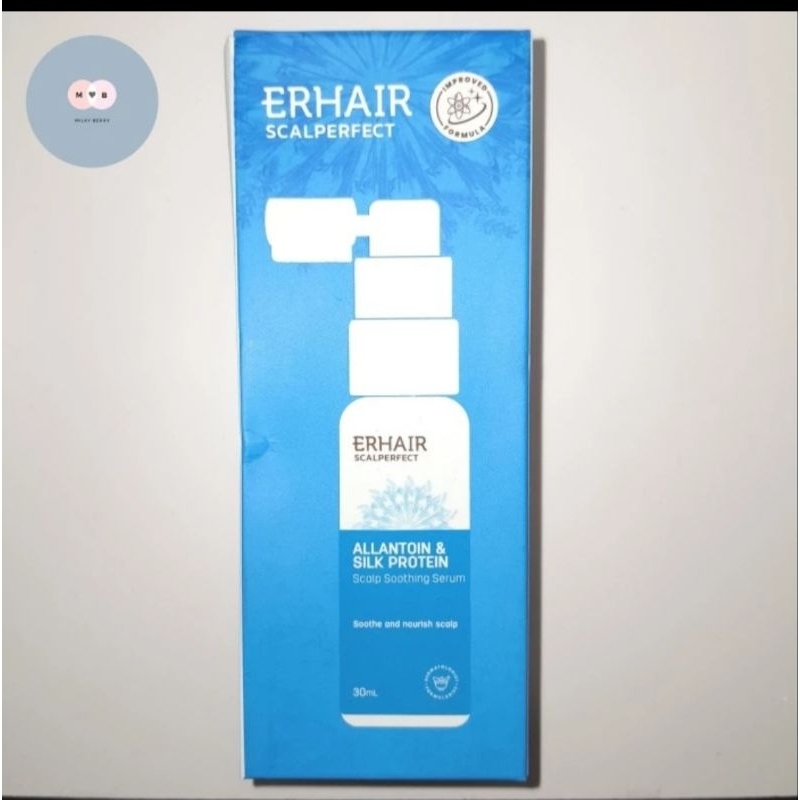 erhair scalperfect allantoin & silk protein scalp soothing serum
