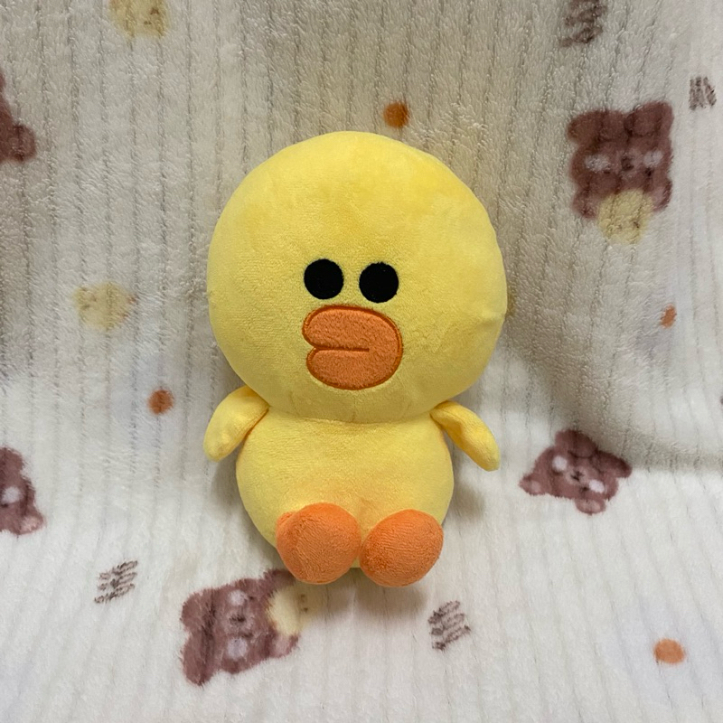 BONEKA BEBEK KUNING SALLY LINE FRIENDS DUCK ORIGINAL PRELOVED AYAM LUCU