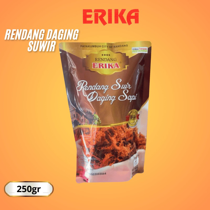 

ERIKA - Rendang Daging Suwir 200 gr - Rendan Khas Minang by Erika