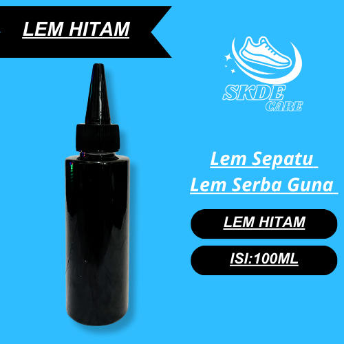 

Lem Hitam Lem Sepatu Super Kuat Lem Pres Sepatu 100ML